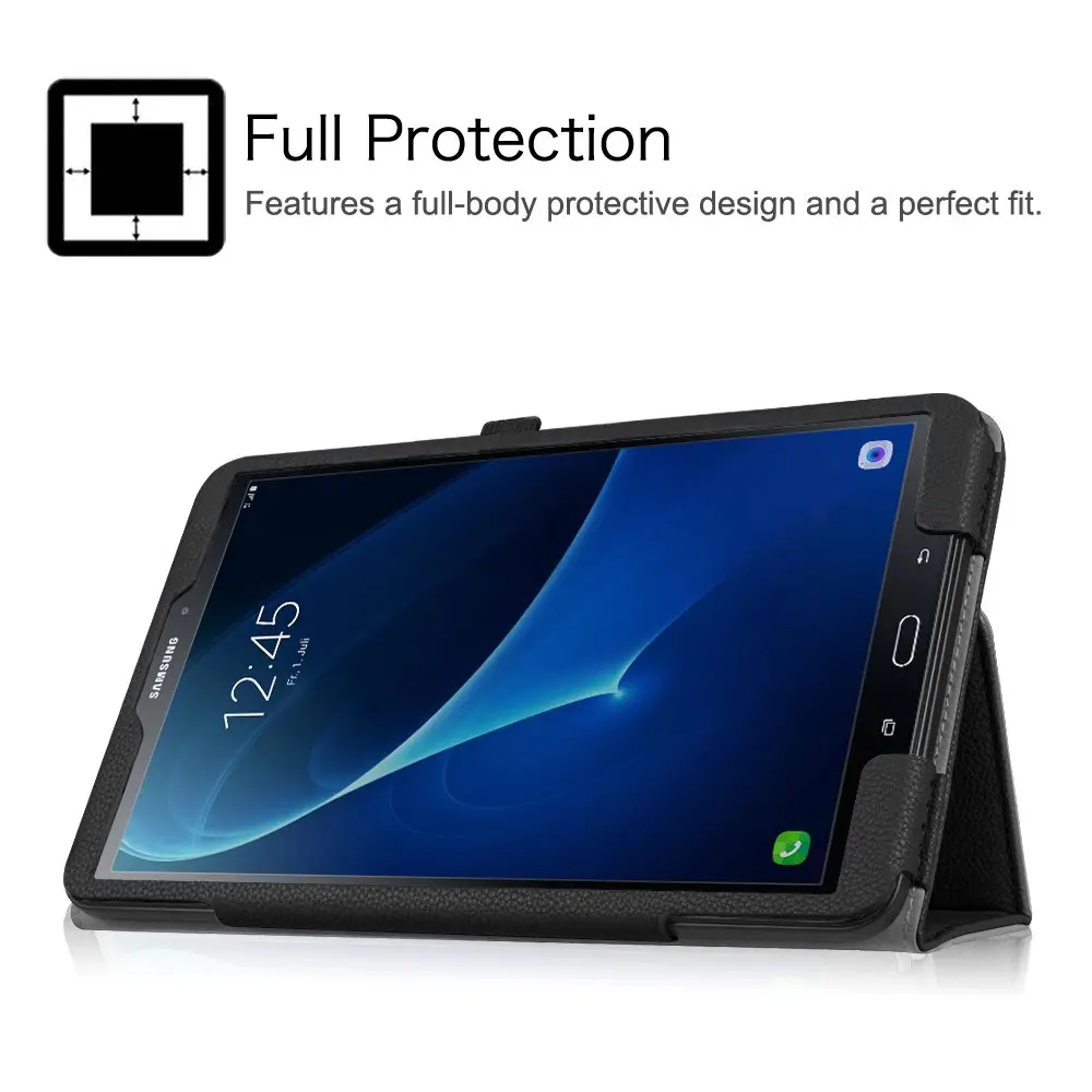 Чехол для планшета Samsung Galaxy Tab A 10 1 2016 дюйма T580 T585 искусственная кожа складная