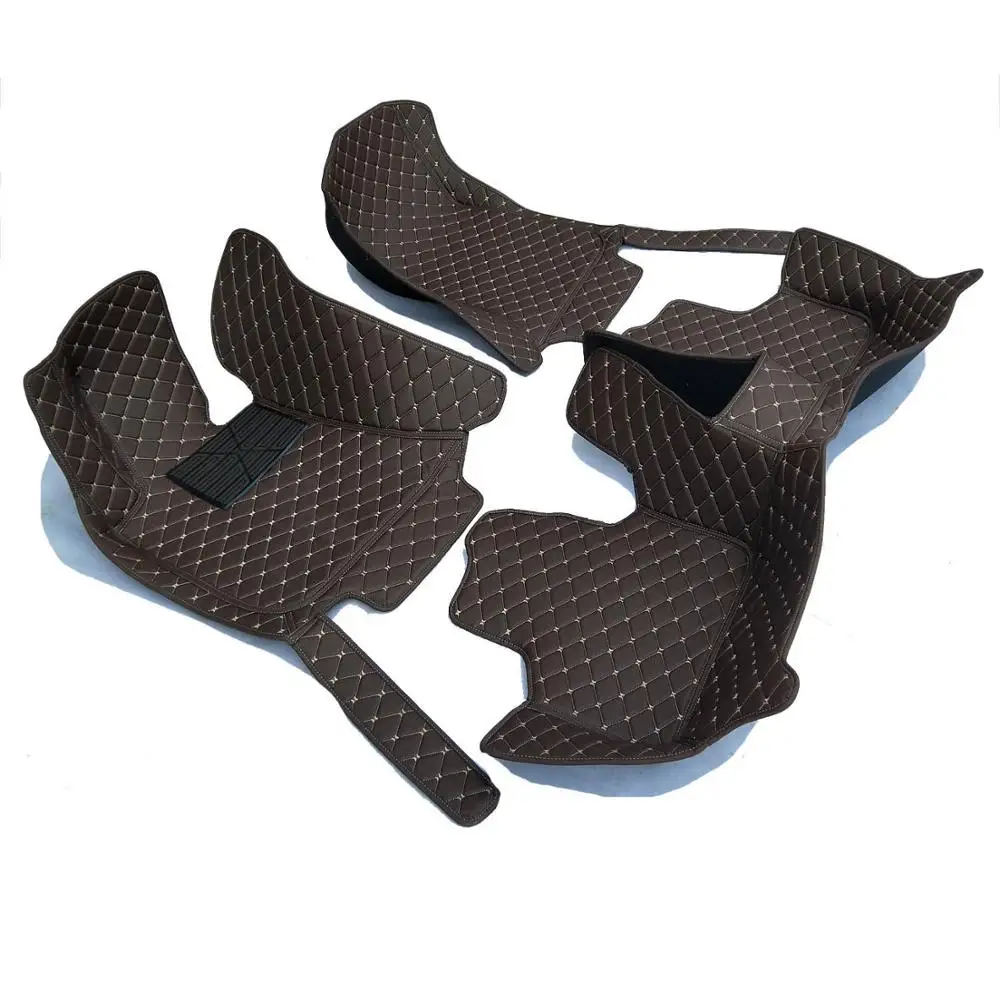 Custom Car Floor Mats For Peugeot 206 207 207CC 301 307 307CC 308 308CC 308S 308SW 408 508 Leather Carpet Mat Liner | Автомобили и