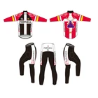 Длинные комплекты CUSROO 2022, велосипедная Джерси, одежда для велоспорта на заказ, зимняя Тепловая флисовая аниме одежда для команды
