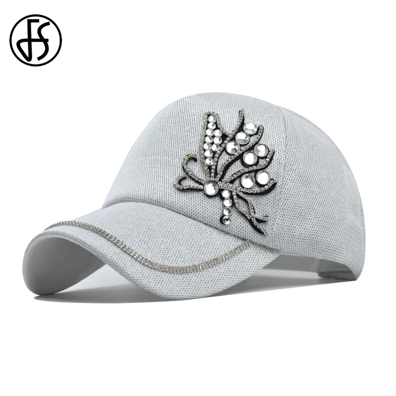 Женская Бейсболка с бабочкой FS черная и серая хлопковая бейсболка в уличном