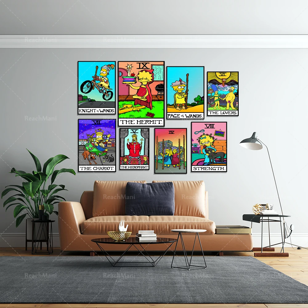 

Art Painting Pop Art Poster Tarot Animation Game Divination Family Game Poster