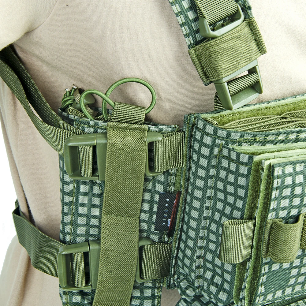 Тактический Жилет для страйкбола MK3 нагрудная Опора с откидным карманом M4 AK