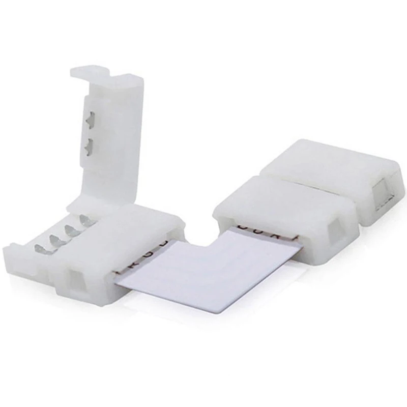 

LED Strip Connectors 2pin 8mm / 2pin 10mm / 4pin 10mm Free Welding Connector 5pcs/lot.