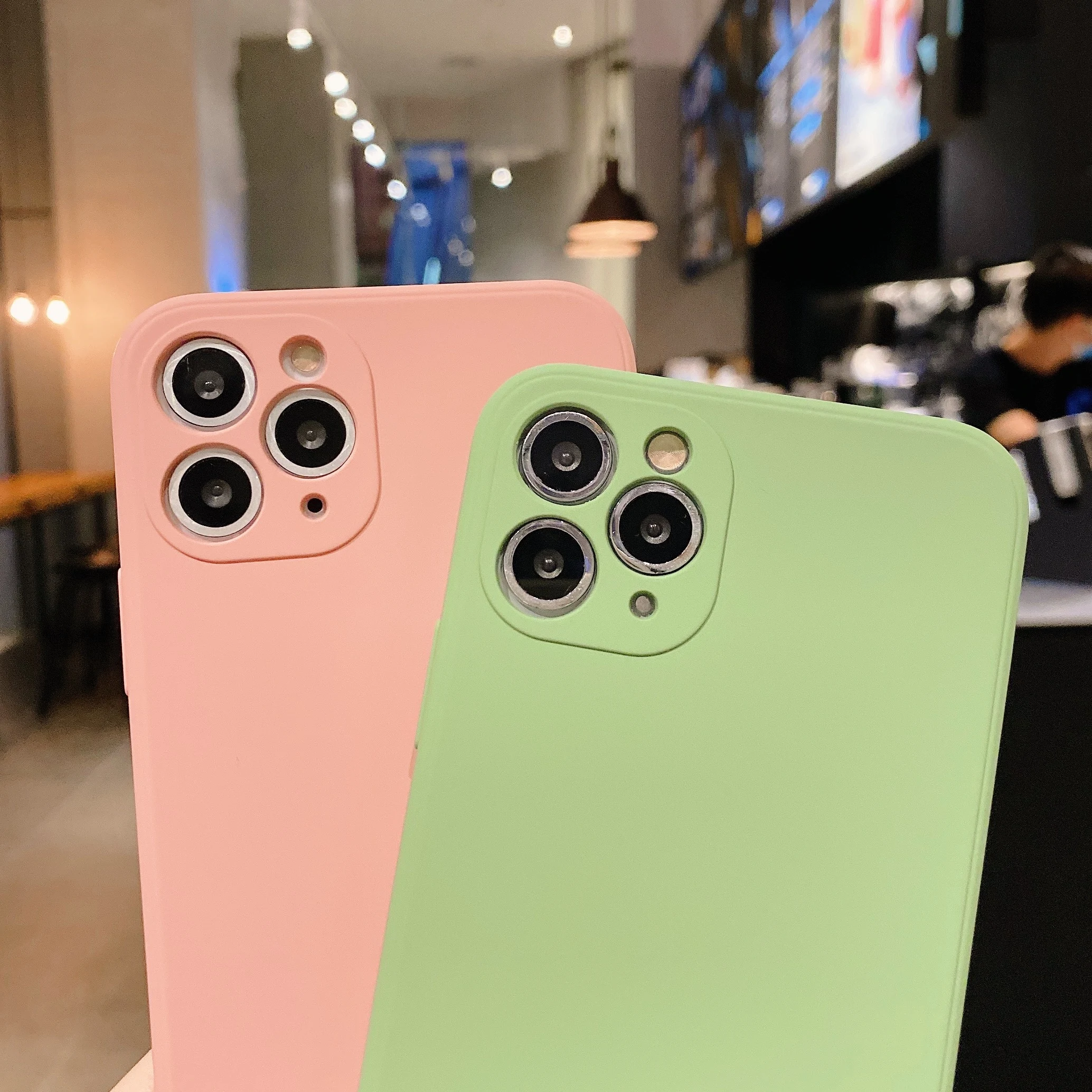 Жидкий силиконовый чехол для телефона Apple iPhone X XR XS 11 Pro Max 8 7 6S 6 Plus Чехол i 7plus 8plus SE 2