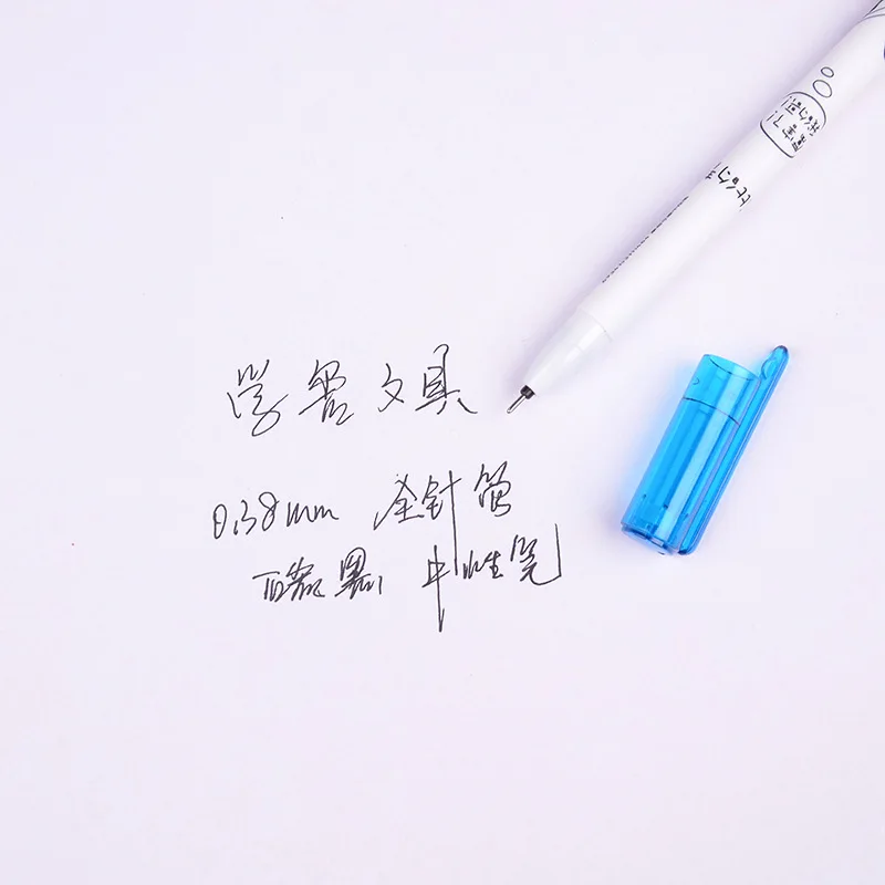 1 шт./Продажа kawaii 0 38 мм стираемая ручка гелевая стильная футболка с изображением