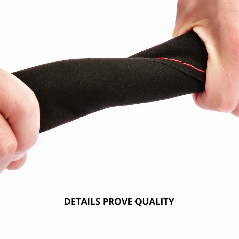 Универсальный автомобильный чехол на руль AUTOYOUTH из микрофибры и кожи