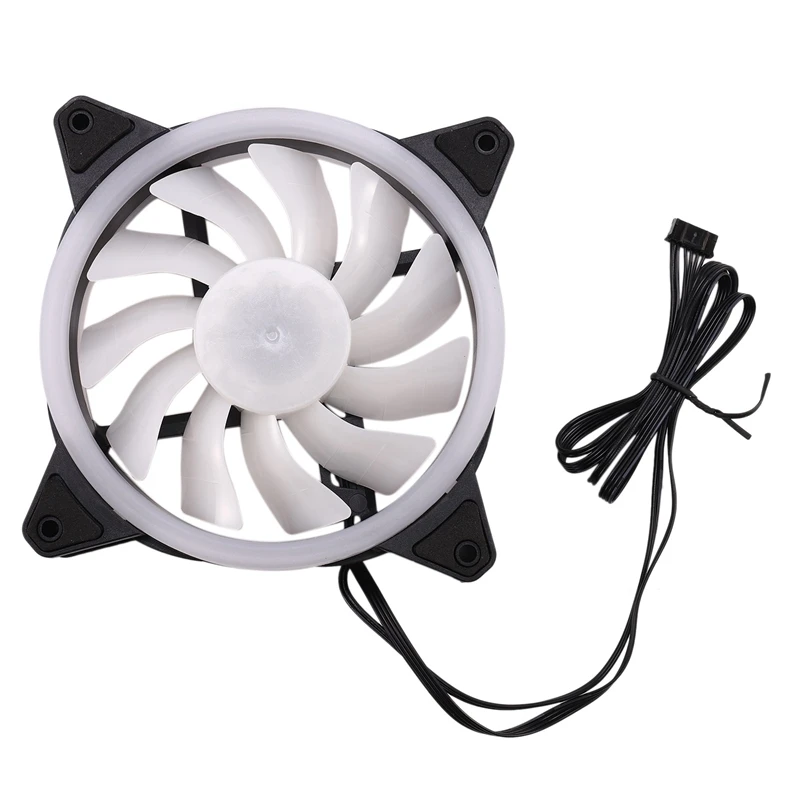 

Computer PC Case Fan RGB Adjust LED Fan Quiet Remote Computer Cooler Cooling RGB Case Fans (8PCS+1 Controller)
