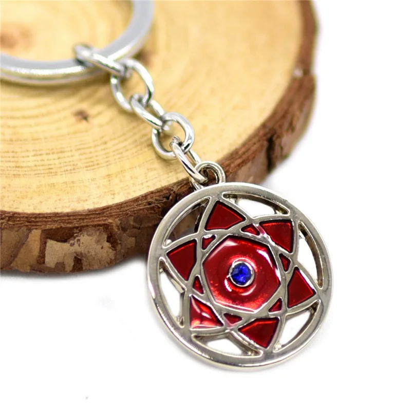 

Naruto Animation Pendant Yu Zhi Bo Assist Kakashi Write Wheel Eye Hand Sword Ninja Key Chains Pendant Trinket Key Ring