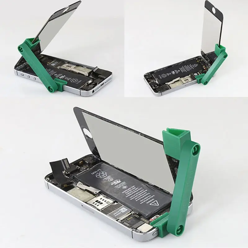 Регулируемая универсальная подставка для телефона с фиксированным зажимом