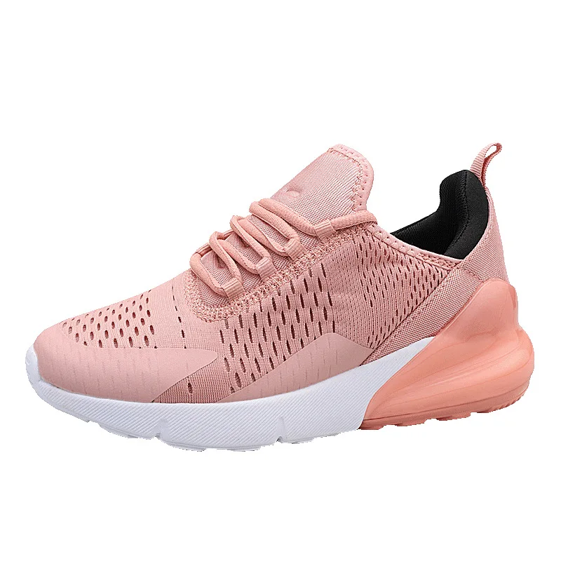 pink Женская обувь, беговые кроссовки, мужские спортивные кроссовки с воздушной подушкой, 10 цветов, размеры 36-45 - Цвет: pink
