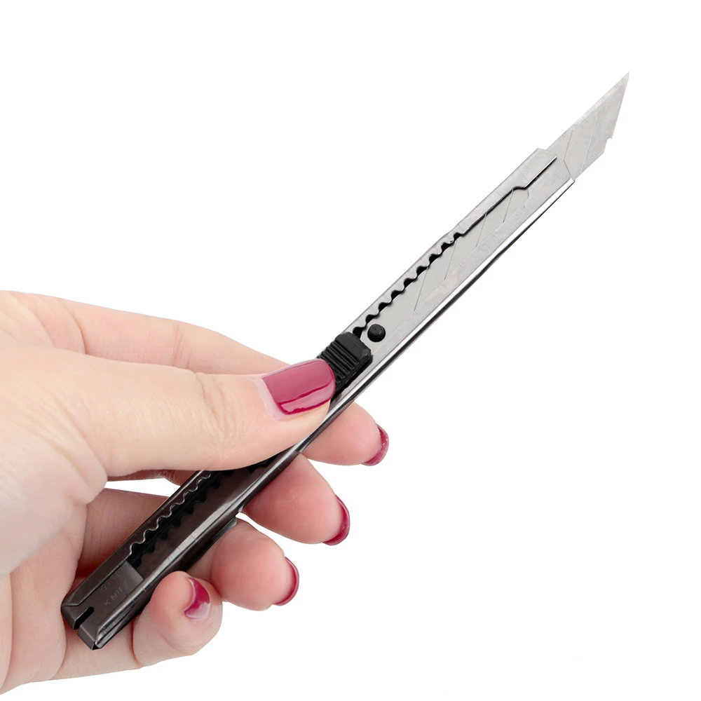 

Adjustable Utility Knife DIY Art Knife Paper Cutter Art Knife Hand Tool Stainless Steel