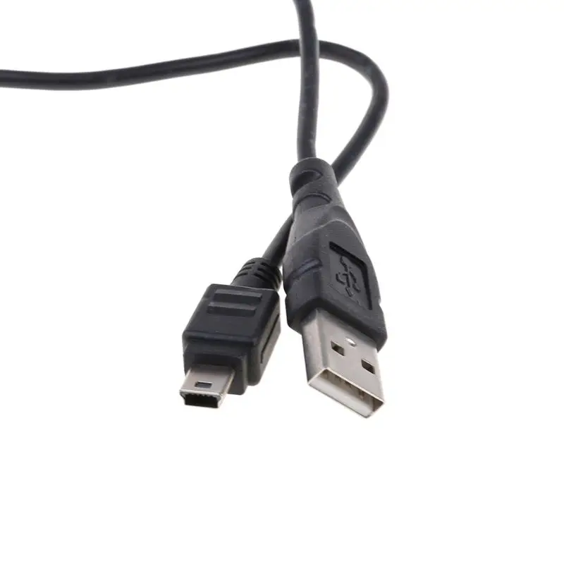 Кабель Mini USB/USB 0 8 м 5-контактный разъем B для быстрой зарядки и передачи данных MP3