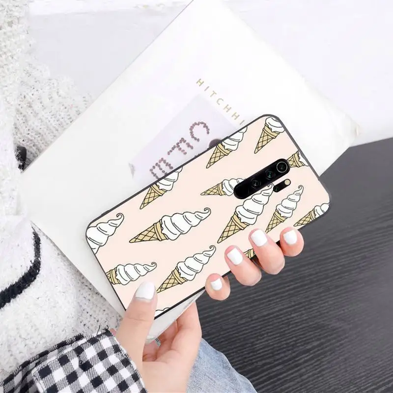 Роскошный чехол для телефона с мороженым случай redmi Примечание 4/4X/7/5/5A/8/8T/9/9PRO/6pro