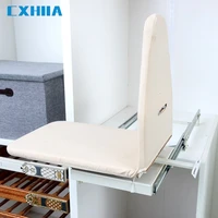 cxhiia ironing board rack household cloakroom damping wardrobe cabinet folding drawer telescopic hidden