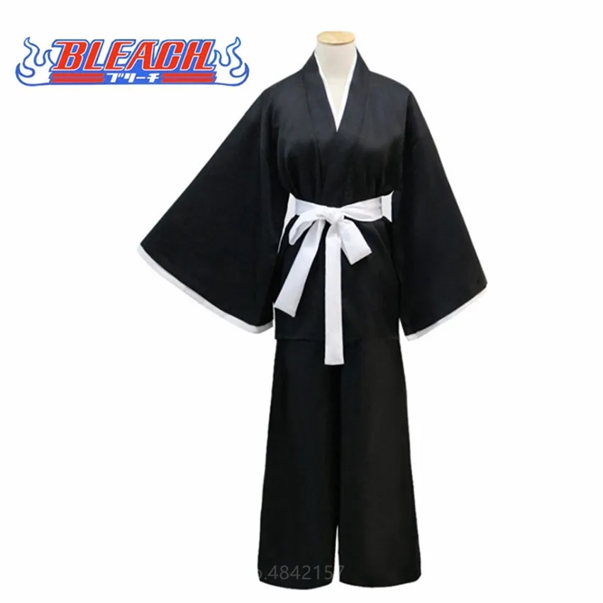 Аниме BLEACH Kurosaki Ichigo Косплей костюмы робы платье Хэллоуин восточные японские