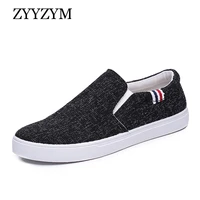 zyyzym 2022 spring summer new men shoes canvas casual and breathable eur 38 44