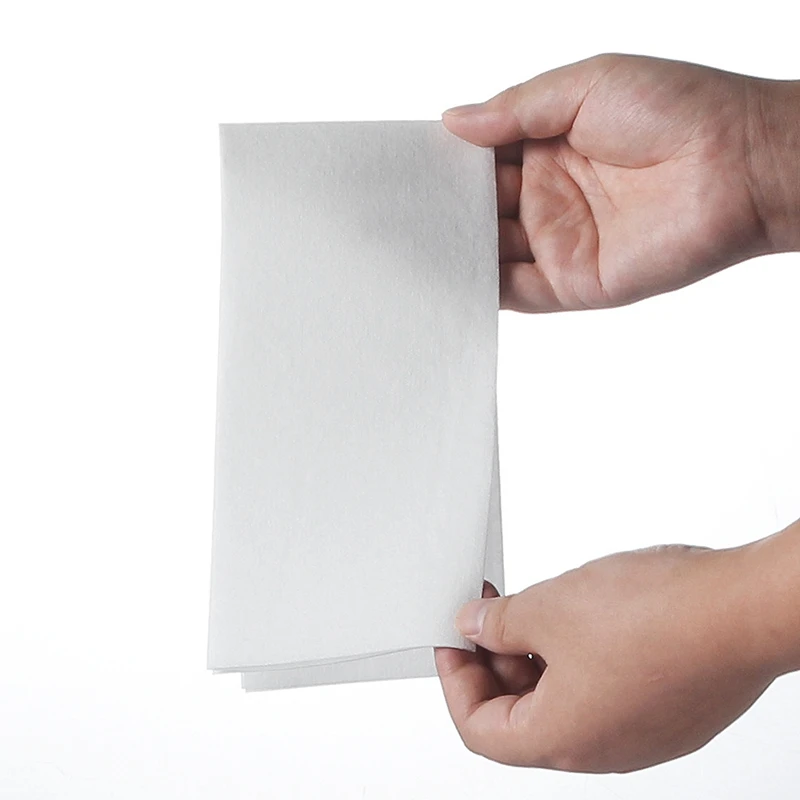 100 шт/50 шт роскошное одноразовое полотенце для гостей льняное на ощупь белая