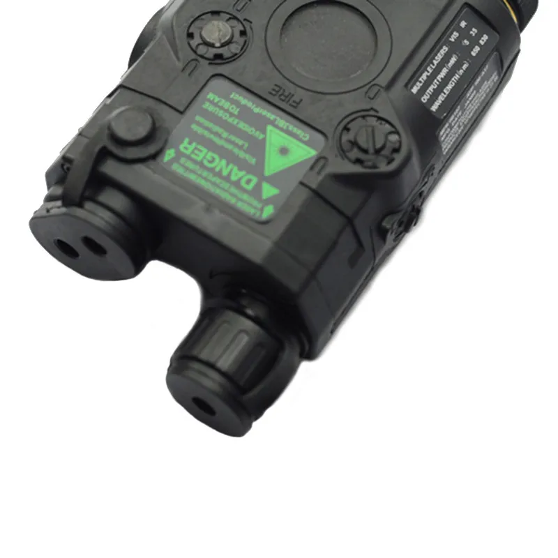 

AN/PEQ-15 Red Dot Laser White LED Flashlight 270 Lumens for Standard 20mm Rail Night Vision Hunting Rifle Battery Case Element