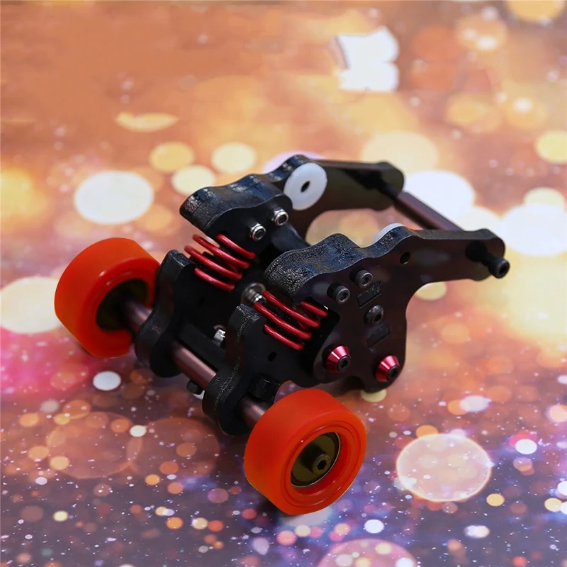 

FBIL-подходит для Traxxas 86086-4 E-REVO 1,0 2,0 RC пружина головы колеса нейлоновые части старые и новые E-Revo с 2 пружинными колесами