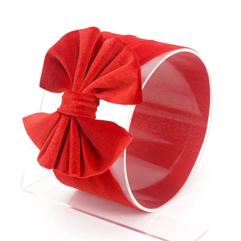 Повязка на голову с цветами для девочек повязка большим бантом тюрбан повязки