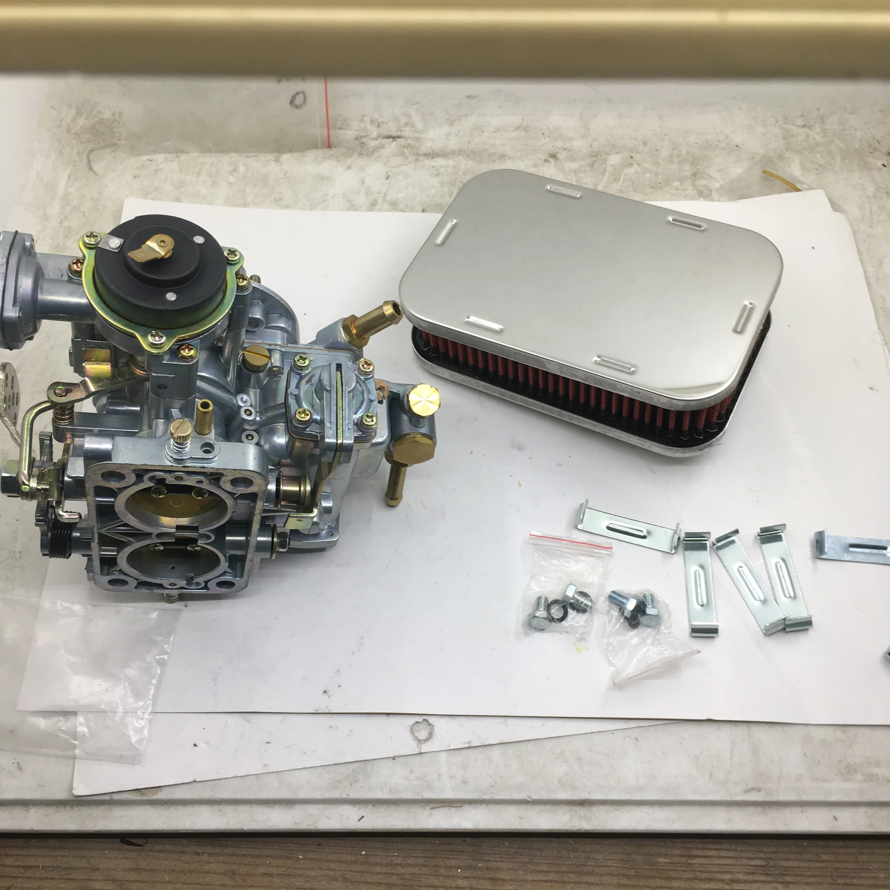 Карбюратор SherryBerg для WEBER 38X38 38 клиньев мм КАРБЮРАТОР 2 цилиндра + воздушный фильтр