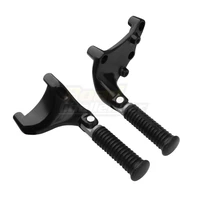 motorcycle rear passenger foot pegs footrest rest pedal for harley sportster iron 883 1200 xl 48 72 superlow 2014 2020