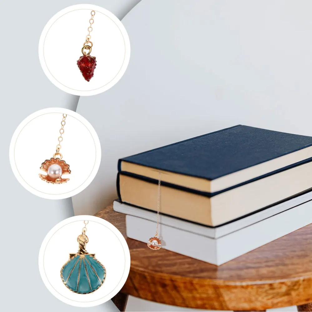 

3pcs Classic Feather Modeling Bookmarks Chinese Style Bookmarks (Assorted Color)