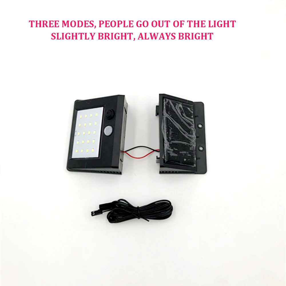 Светодиодный уличный фонарь на солнечной батарее 20 светодиодный PIR датчик