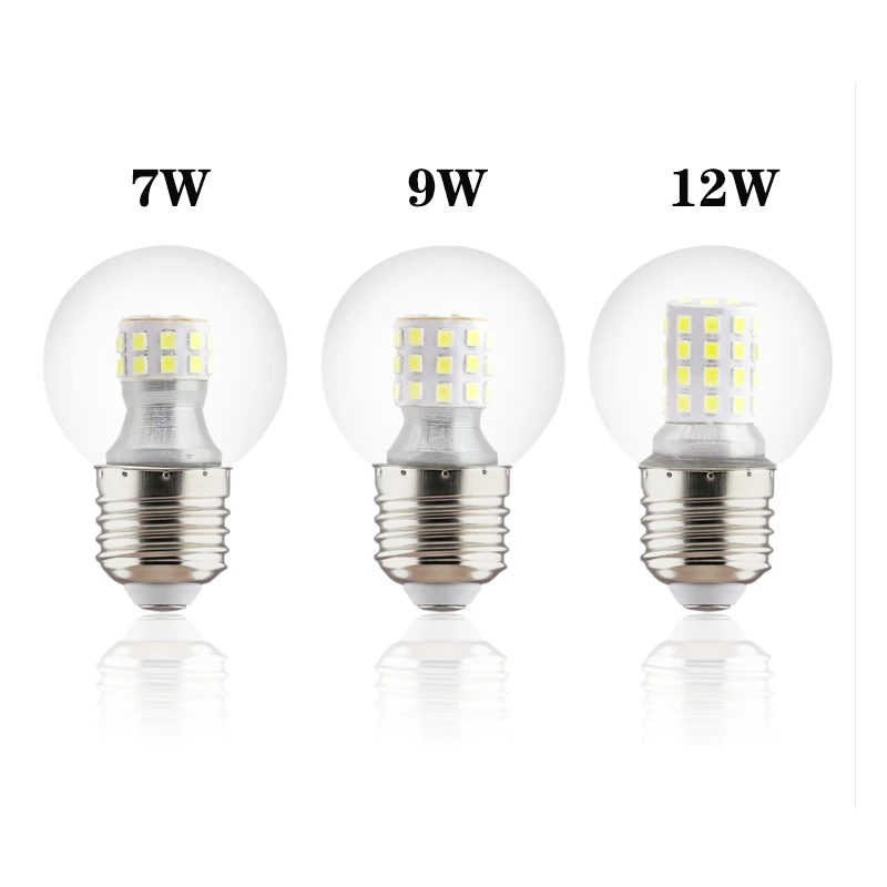 Светодиодные лампы E27 7 Вт 9 12 110 В переменного тока 220 SMD 2835 | Освещение