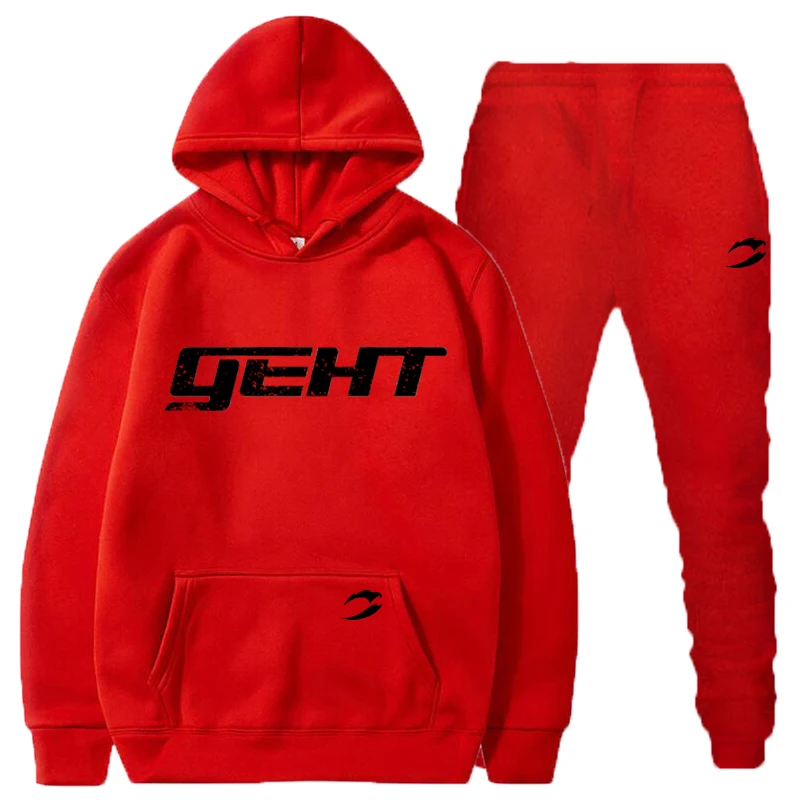 

Fashion Men Clothing Jogging Sports Suit Brand Men's Sportswear Suits Mens Hoodie+Pants Sets Male Casual Hoodies Tracksuit