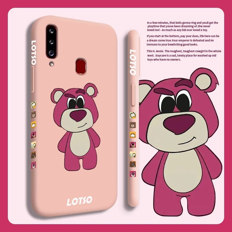 

Чехол из силикагеля для Samsung A01 A02S A10 A10S A10E A11 A12 4G A12