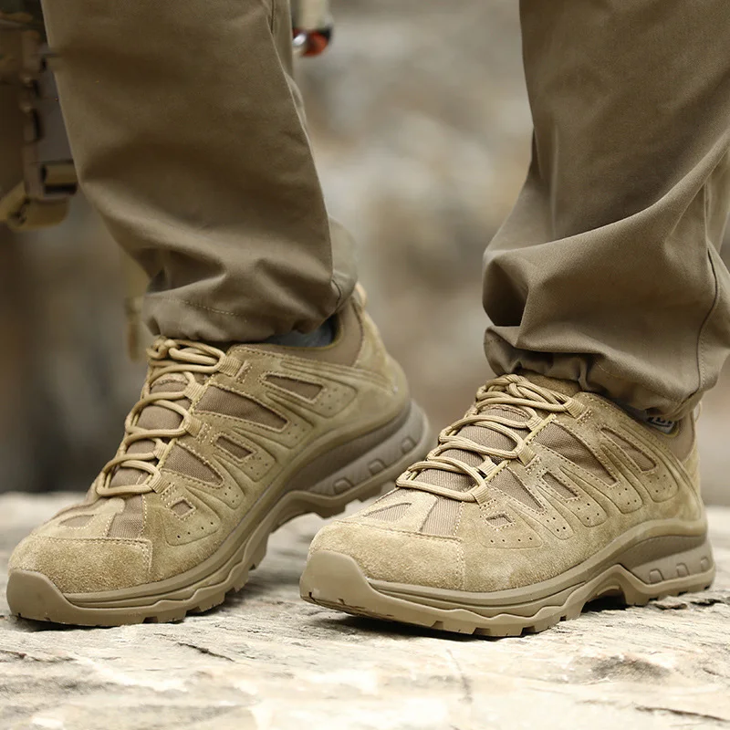 Men's Outdoor Cordura Fabric Trekking Hiking Tactical Shoes Sneakers For Men Sports Climbing Mountain Shoes Man  39/45