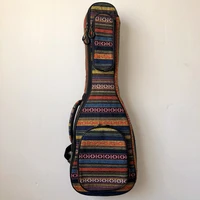 28 30 inches guitalele ukulele guitar case soft bag baritone stripe blue backpack ukelele guitarra accessories gig acoustic