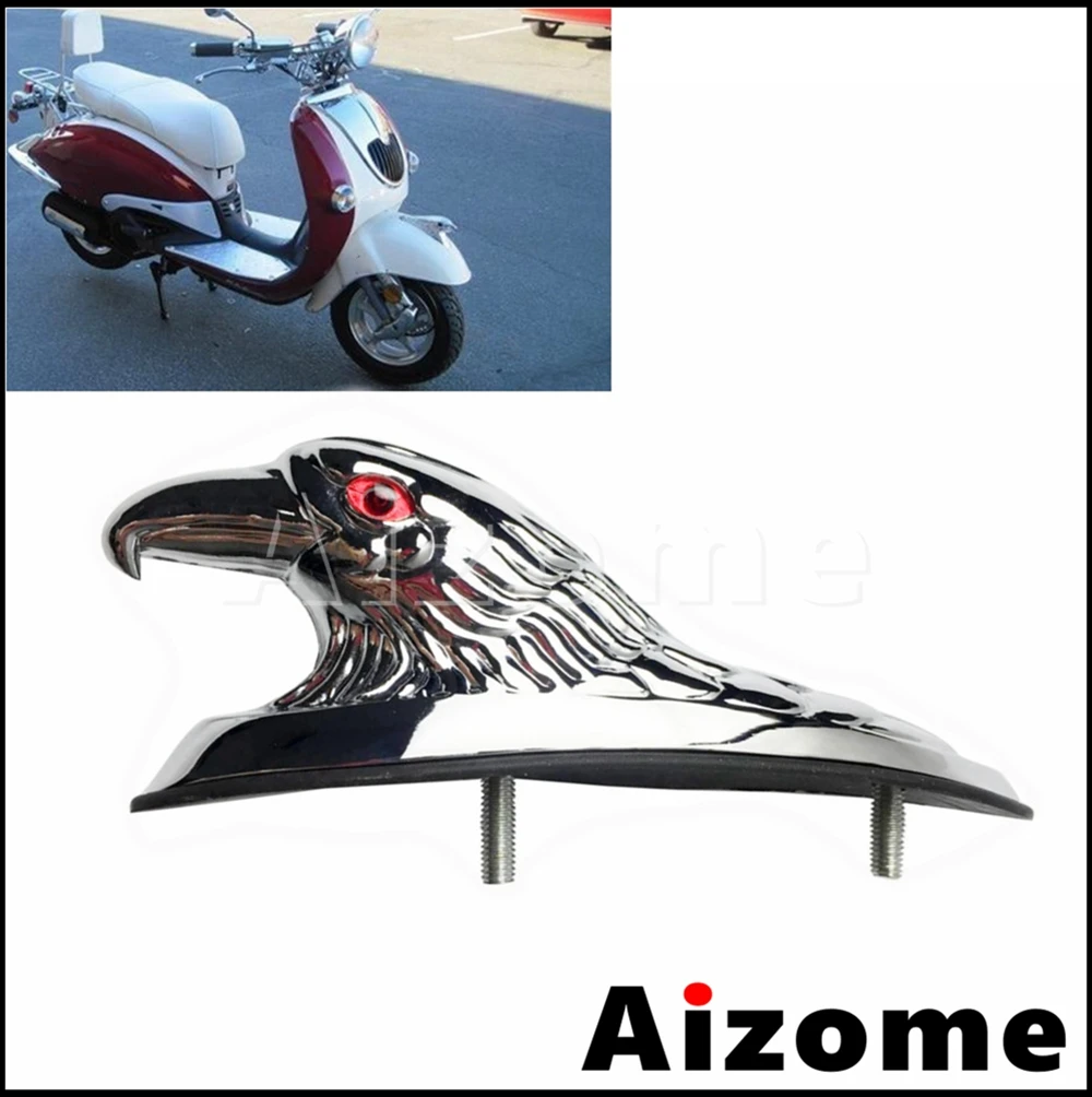 

Переднее брызговик для скутера и мотоцикла, украшение для головы Орла для гонок Sixties Primavera 150 Sprint150 LX 50 150 GTS300 125 красный