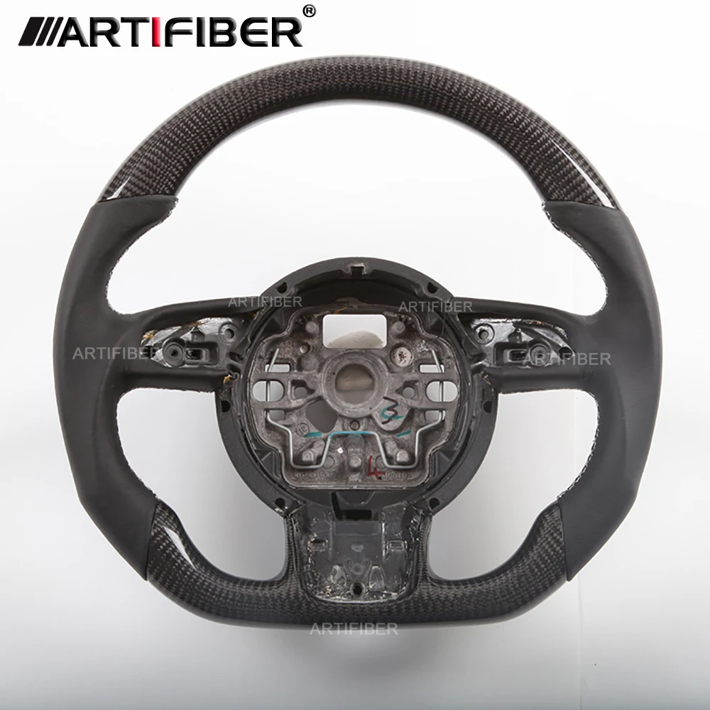 

Carbon Fiber Steering Wheel for Audi S line A8 S8 D4 A6 S6 A7 S7 RS6 RS7