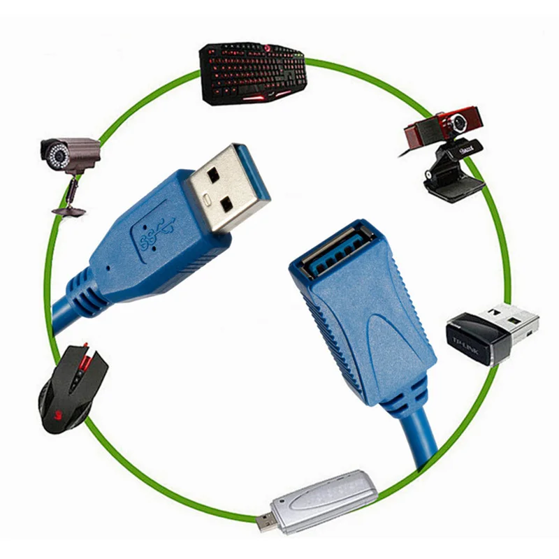 Высококачественный Удлинительный Кабель USB 3 0 A высокоскоростной Соединительный
