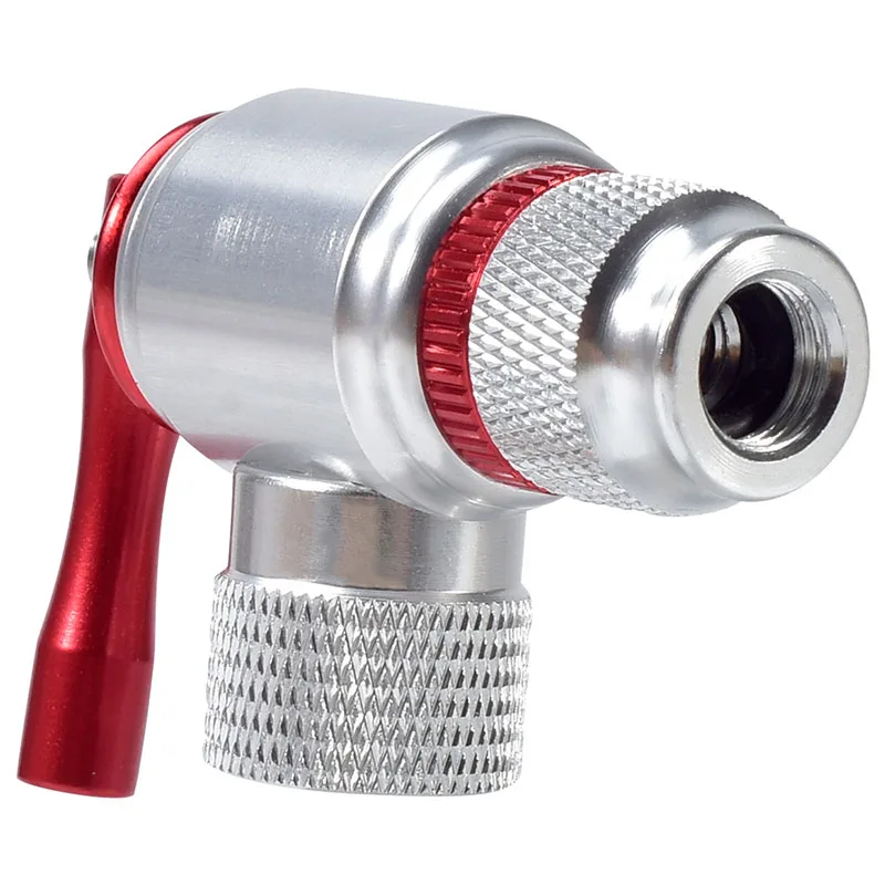 

CO2 Inflator Head Quick and Easy Presta Valves Compatible Bicycle Pump For Bike Bicycle LDF668