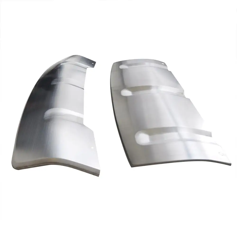 Передний Задний Нижний Бампер противоскользящие пластины защита для 2015 Land Rover