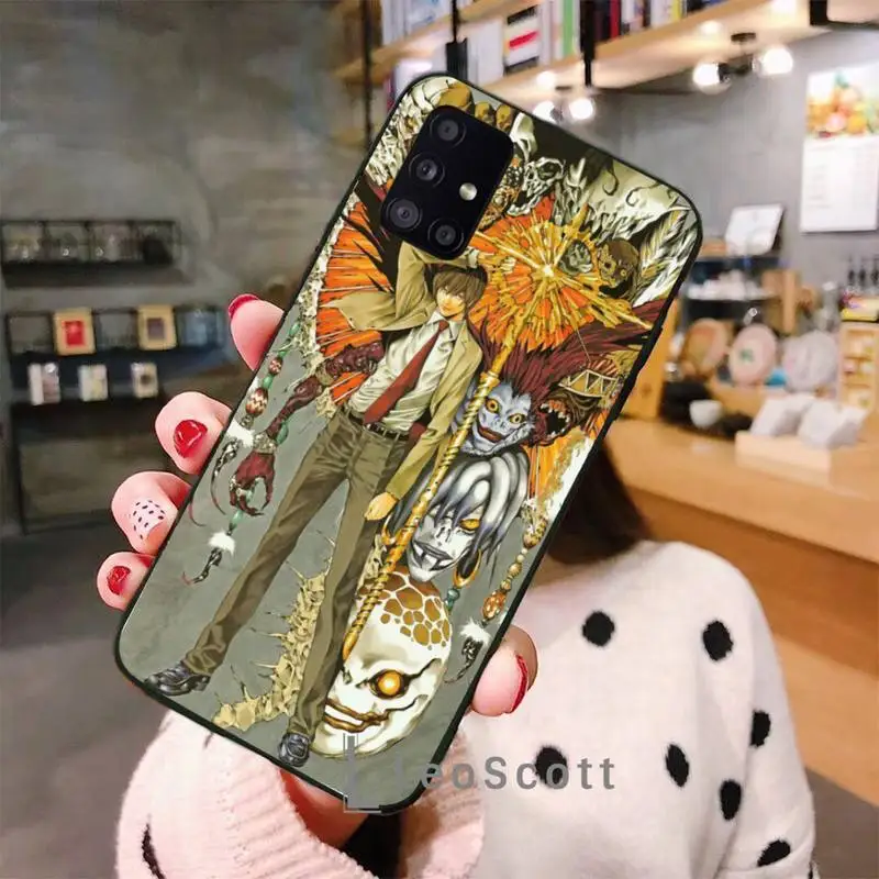 

Death Note Ryuk kira Phone Case For Samsung A50 A51 A71 A20E A20S S10 S20 S21 S30 Plus ultra 5G M11