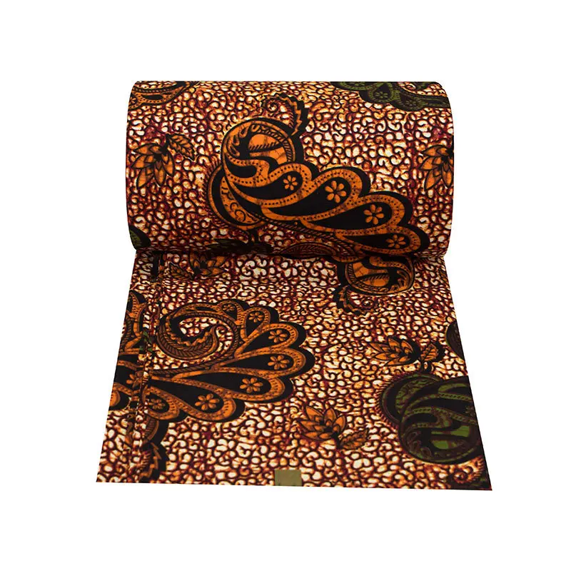 Ткань из чистого полиэстера африканская ткань воска Анкары модный стиль принт