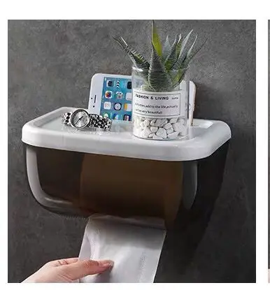 Домашний бумажный ящик Водонепроницаемый Многофункциональный туалетный для