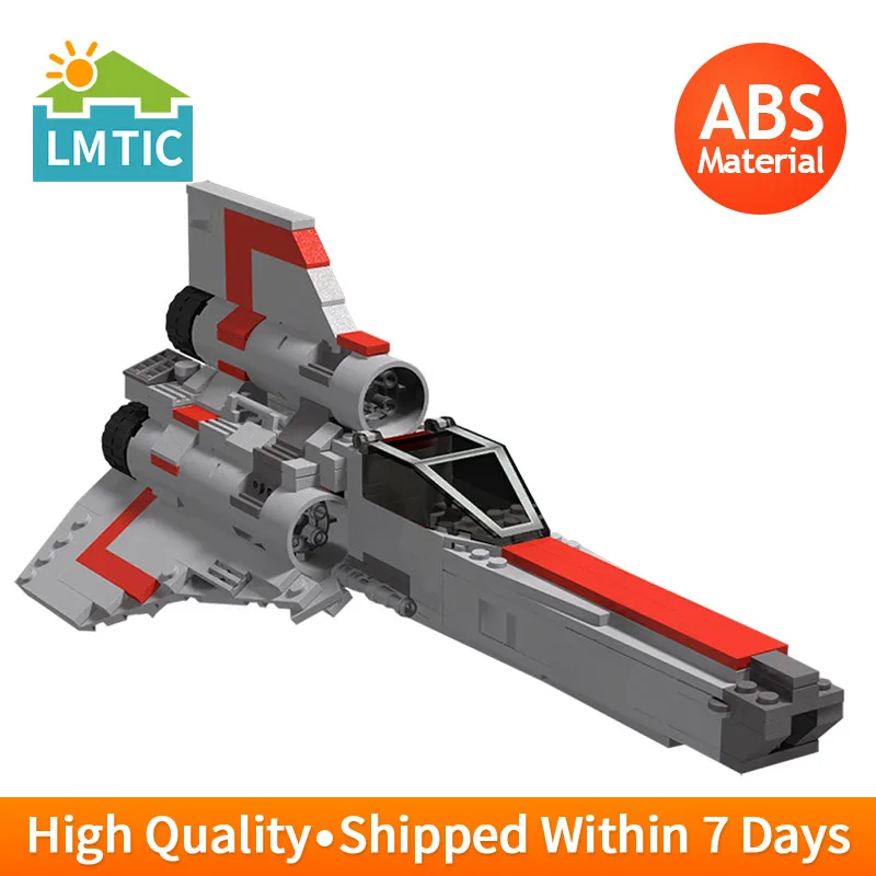 

The Battlestar Galactica Colonial Viper MKII Fighter MOC-9784 Star Space Series Wars Building Blocks Bricks Kids DIY Toys Gifts