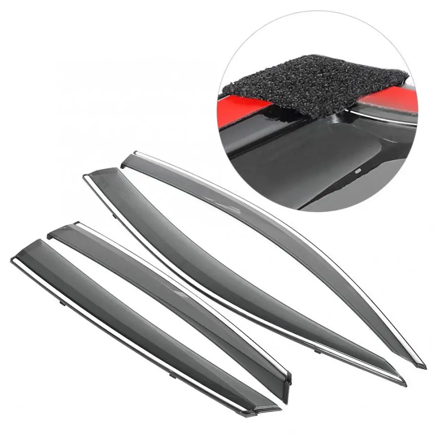 4 шт. боковое окно козырек от солнца защита дождя вентиляционные дефлекторы