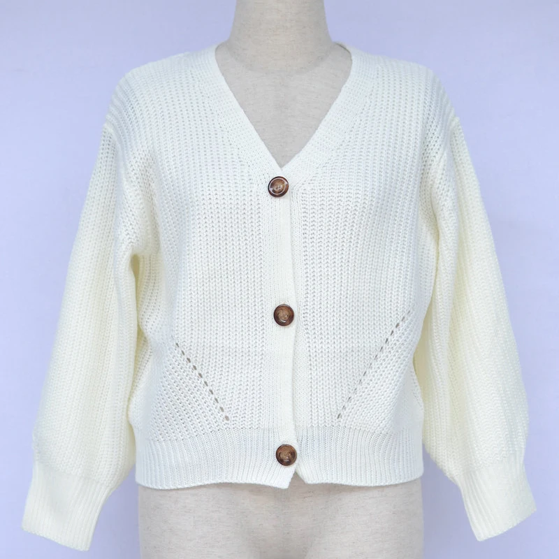 Сексуальное платье с v-образным воротом вязаный женский кардиган большого