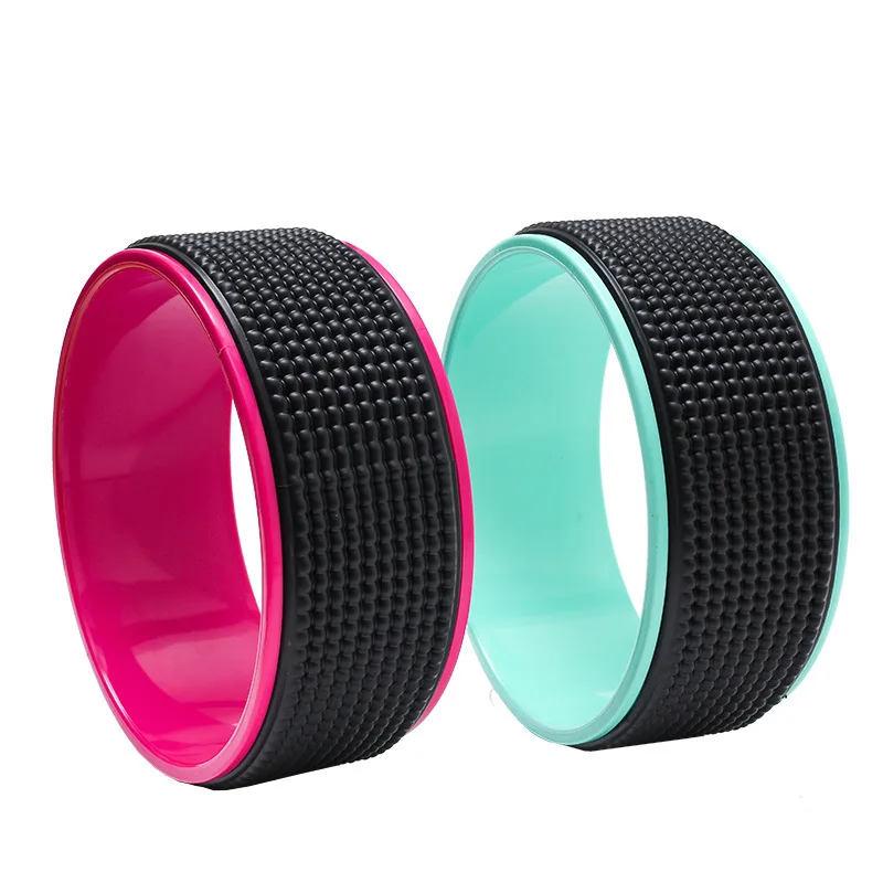 Массаж точки Йога колеса Пилатес круг EVA ролик для фитнеса Колесо назад