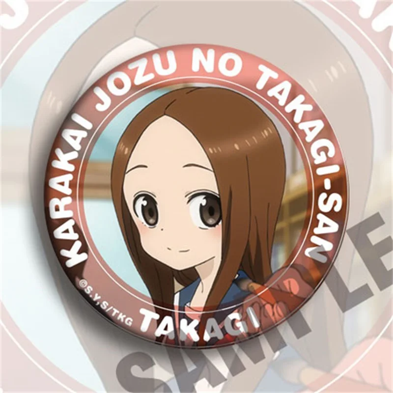 Обувь для косплея Аниме в мастер такаги-Сан-Takagi значок мультфильм собирать