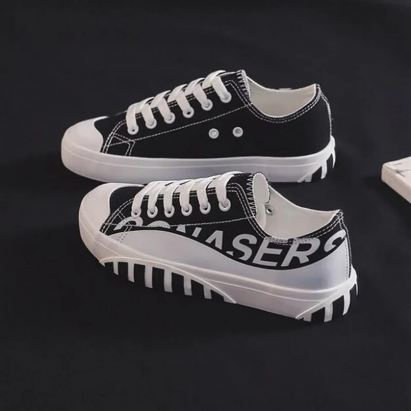 Women Canvas shoes Flat Platform Shoes Breathable  Sneakers Casual Shoes Woman Lace Up Outdoor Walking Shoes