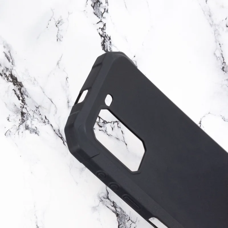 Черный силиконовый чехол для Ulefone Armor 7 противоударный мягкий Задняя накладка