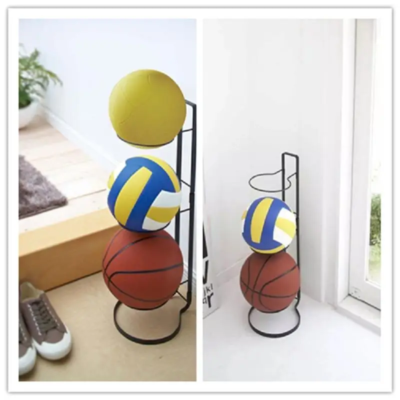 Подвижный шаровой стеллаж для хранения стойка игры в баскетбол Дисплей