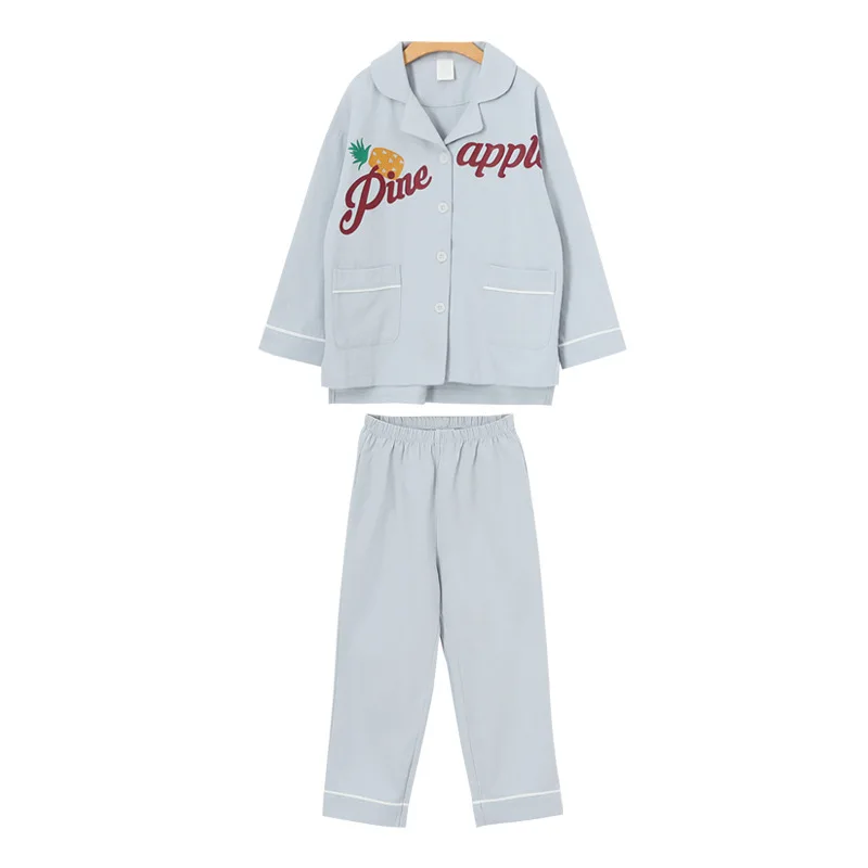 

2019 Family Christmas Pajamas Suit Matching Mother and Daughter Clothes Cotton Long Sleeve Pijamas Pyjamas Fille Kids